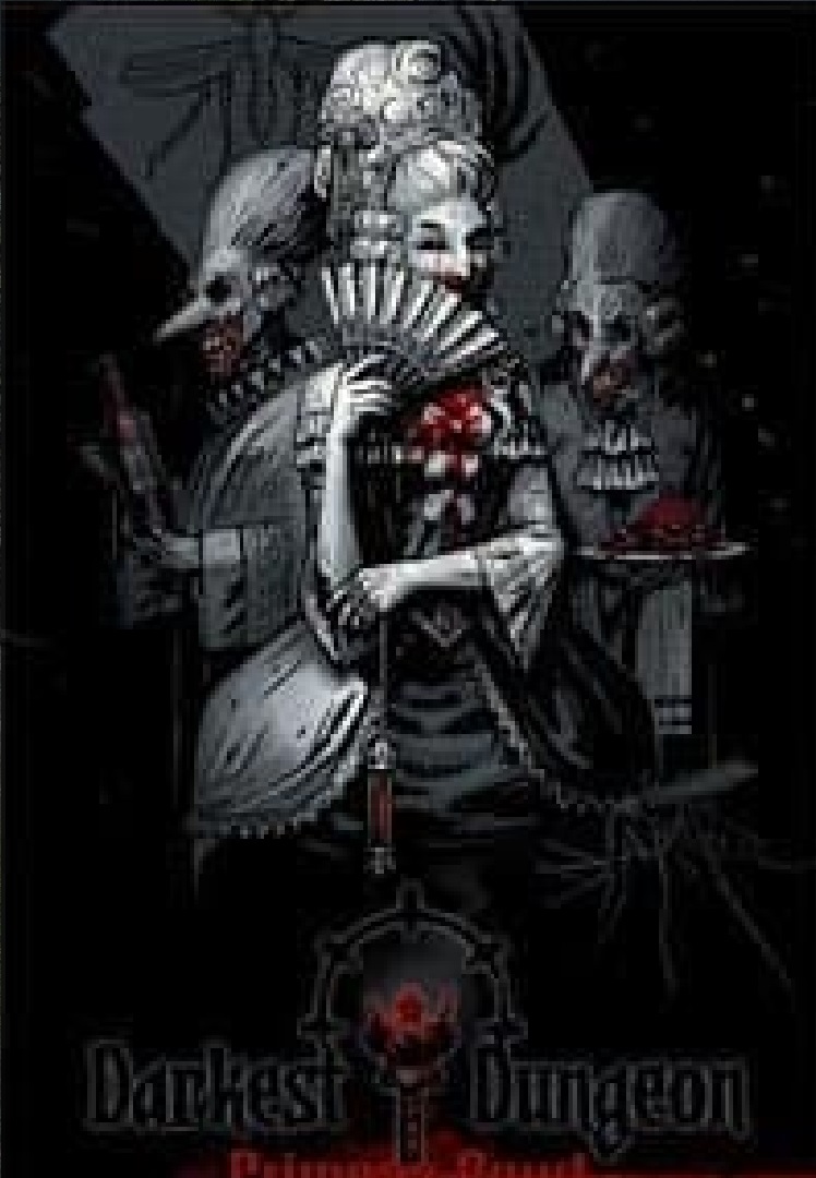 Заставка ігри: Darkest Dungeon: The Crimson Court (2016)